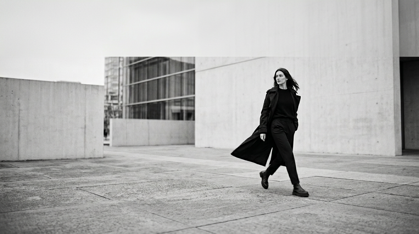 Monochrome editorial background