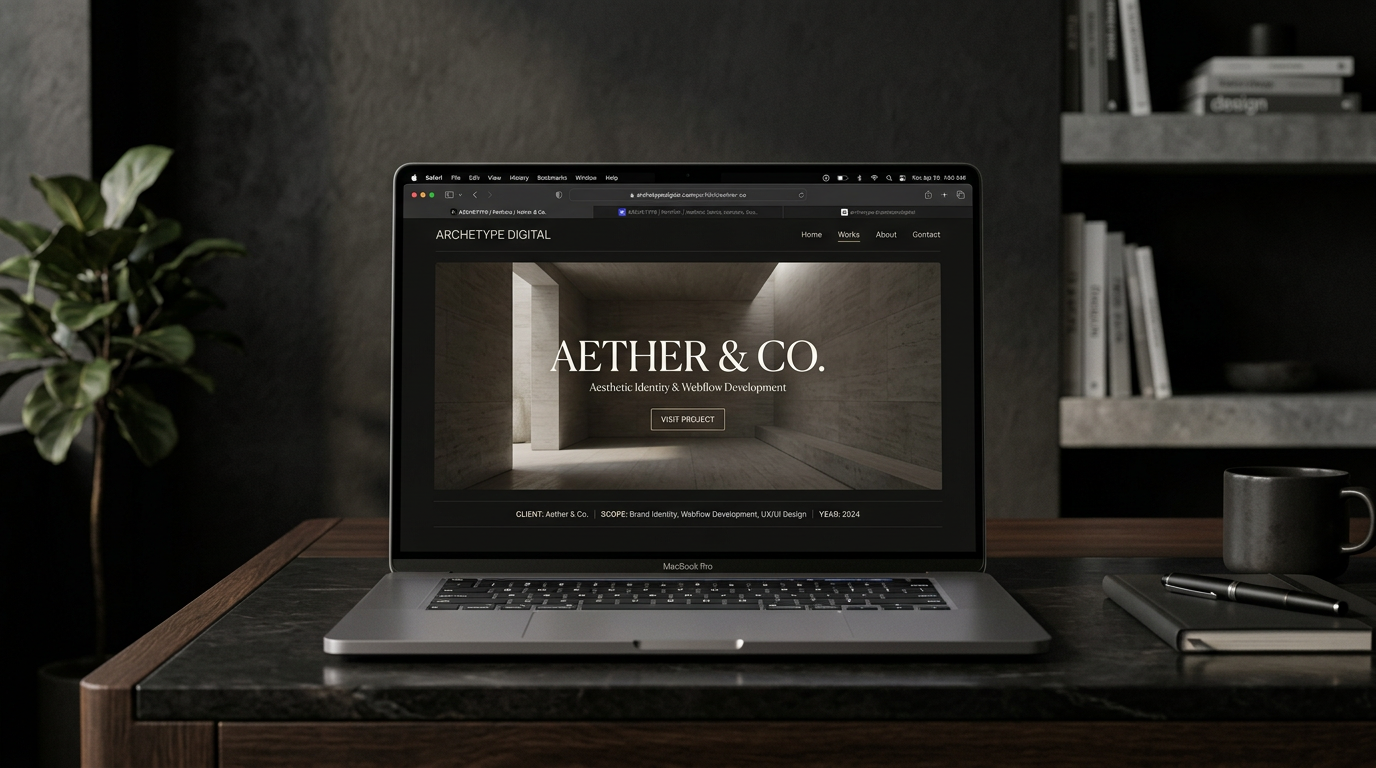 Webflow development showcase