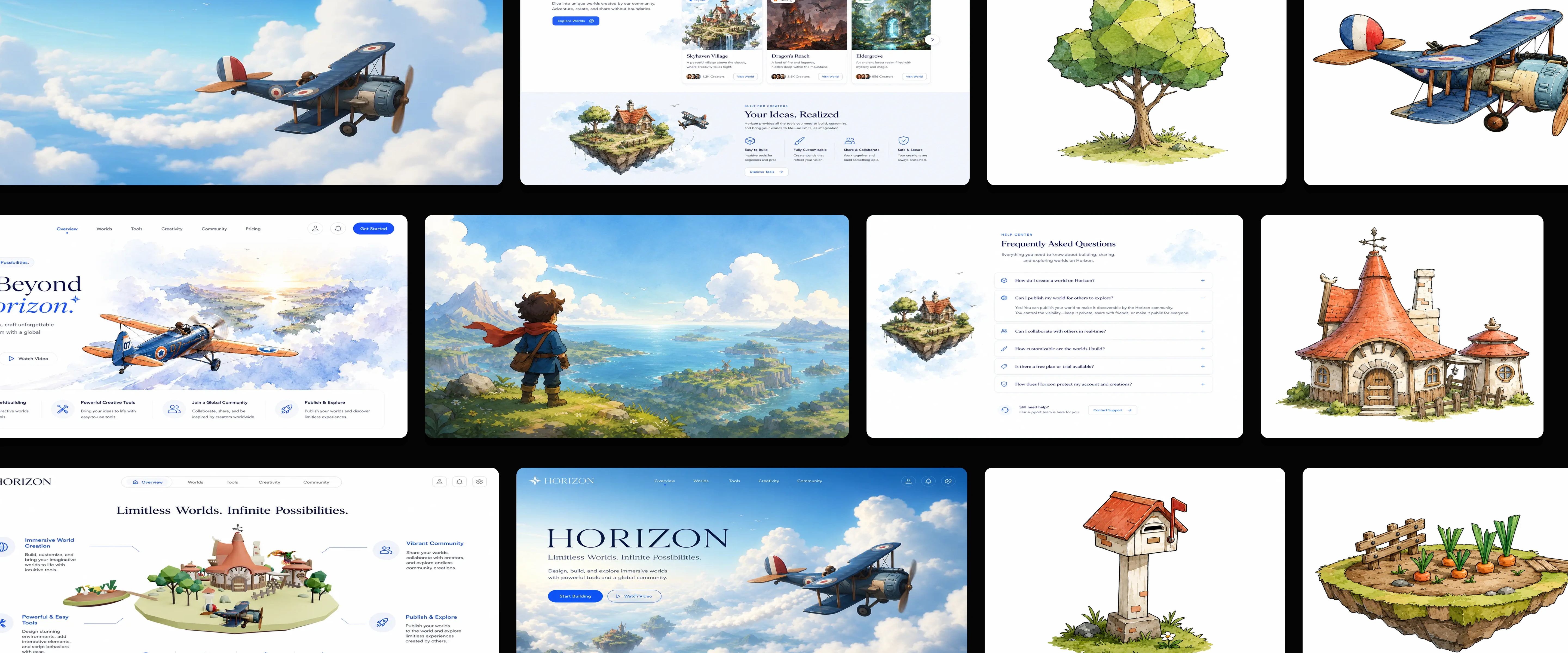 Horizon initial concept layout
