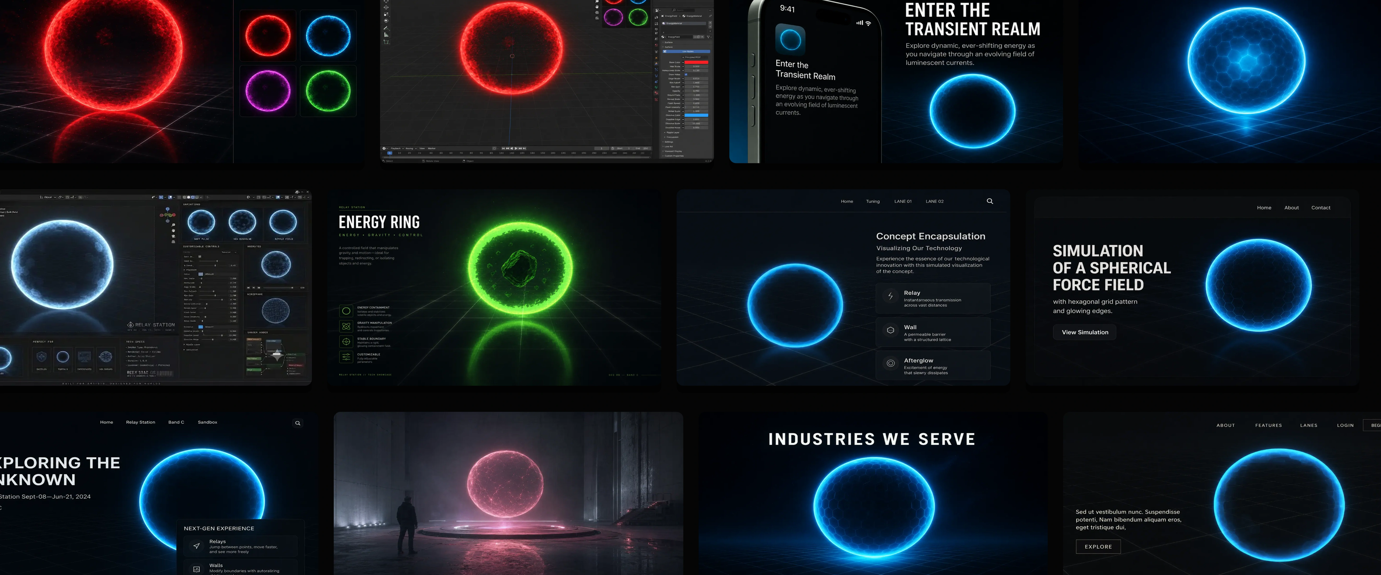 Vector Bloom initial concept layout
